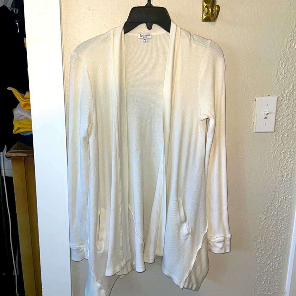 Splendid size small waffle sweater